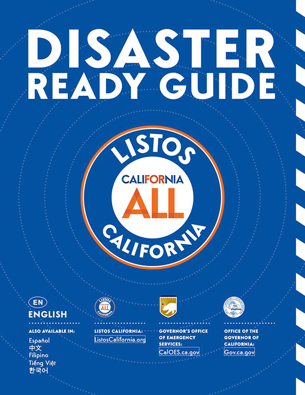 Listos California Disaster Ready Guide CAIR Los Angeles