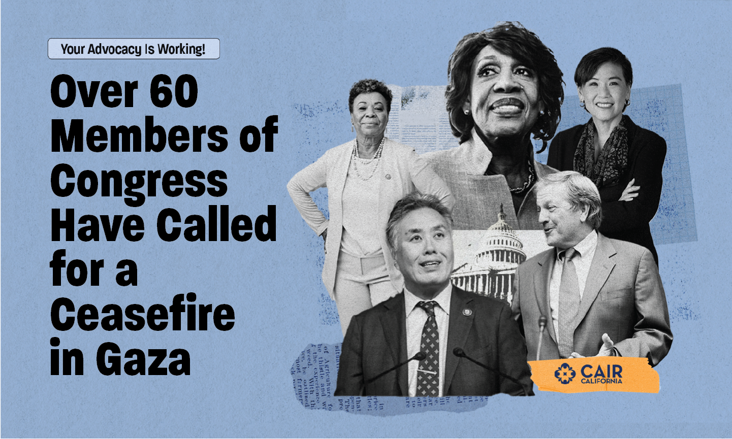 Over 60 Members of Congress Have Called for a Ceasefire in Gaza