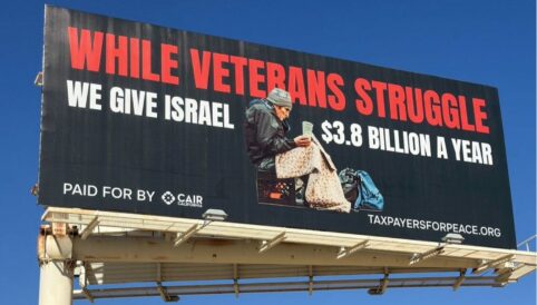 While Veterans Struggle, We Give Israel $3.8 Billion A Year