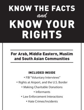 Know the Facts and Know Your Rights for AMEMSA Communities (Pashto)
