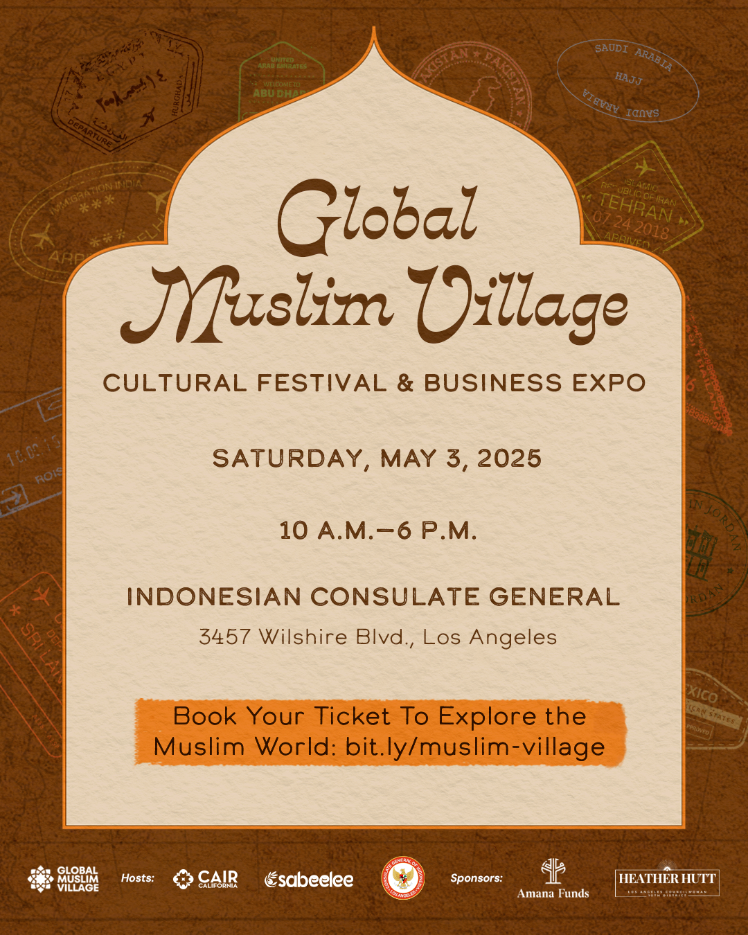 Global Muslim Village Flyer