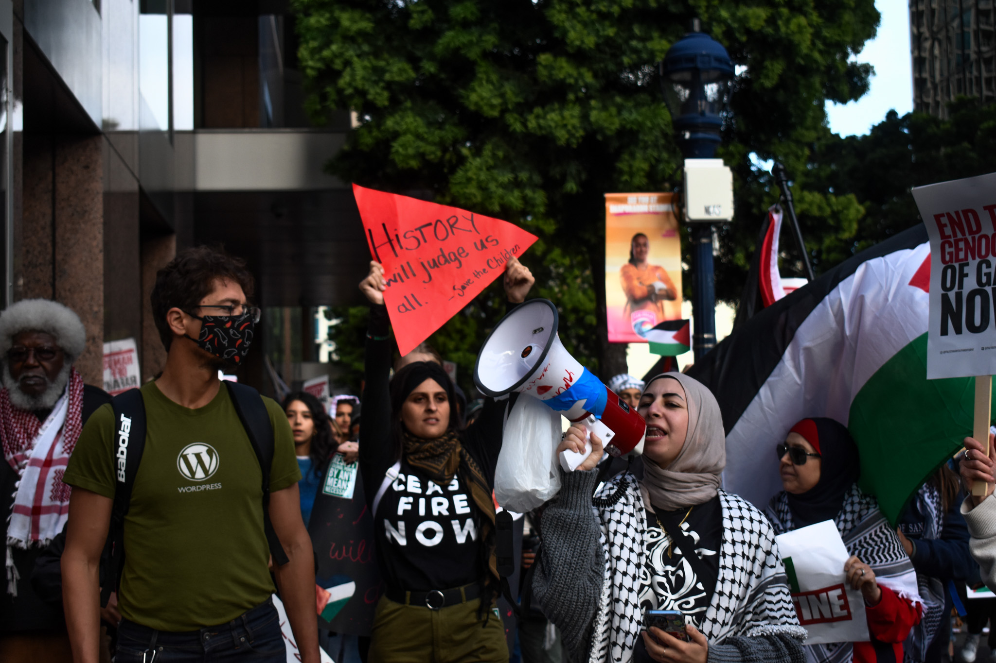 CAIR-LA staff and community members together