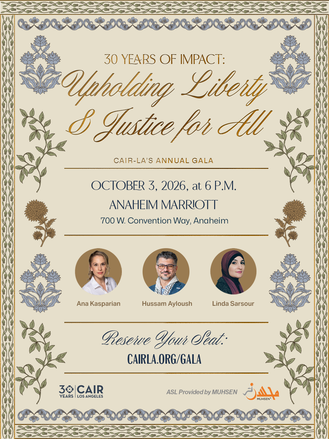 CAIR-LA’s 30th Annual Gala