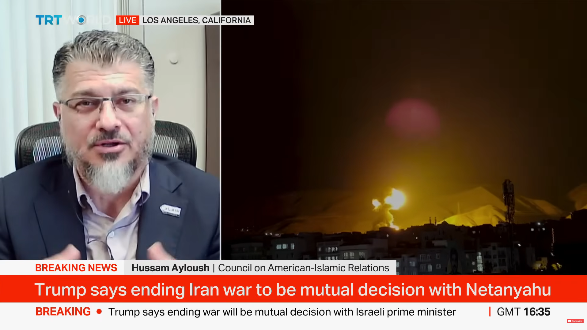CAIR-LA Executive Director Hussam Ayloush on TRT World